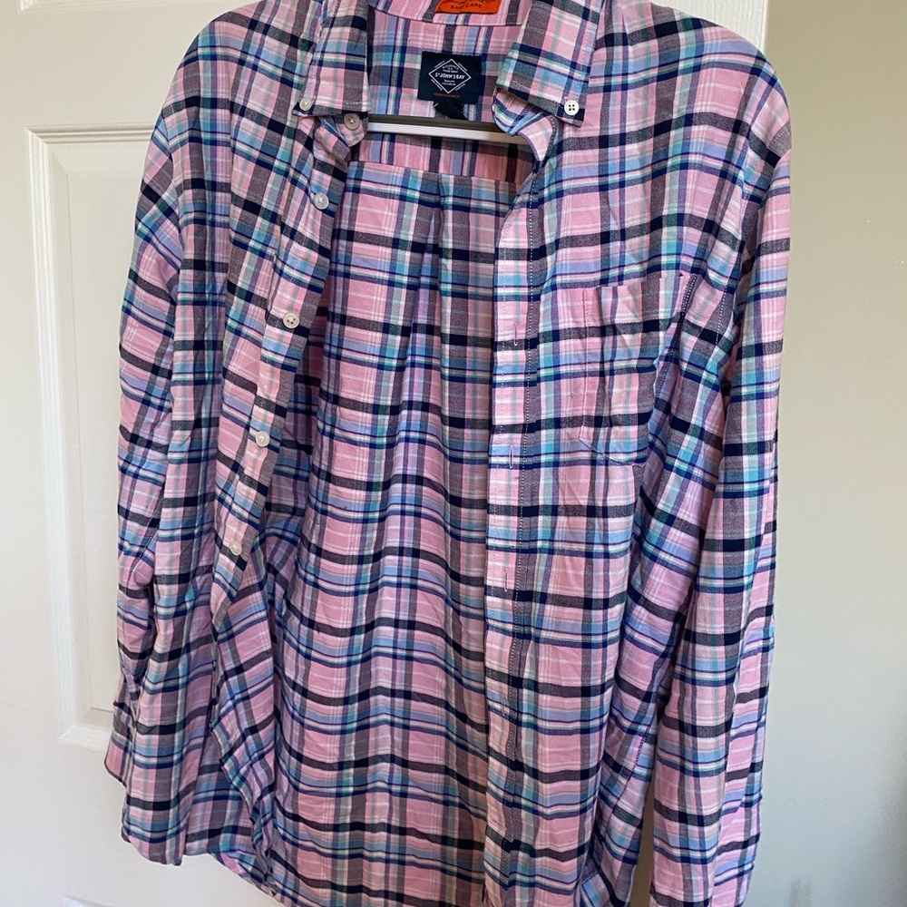 Lightly worn button down